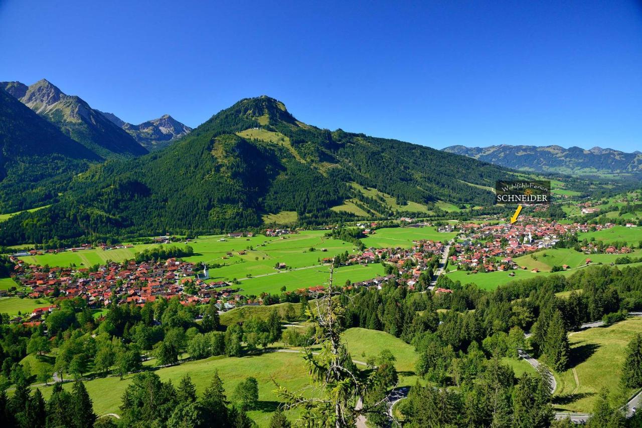 Wohlfuehl-Ferienwohnungen Schneider Bad Hindelang Extérieur photo